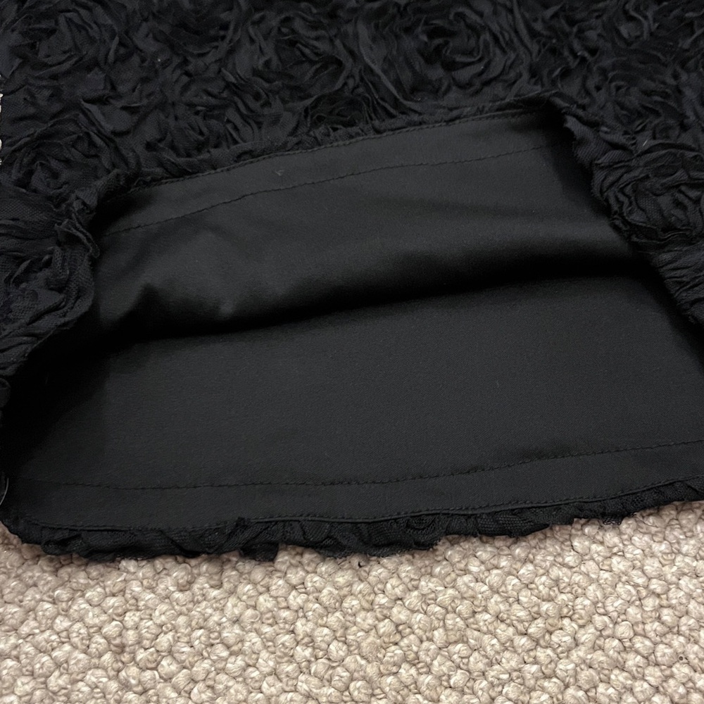 Joseph Ribkoff Black Textured Going-Out Top - Picture 12 of 12